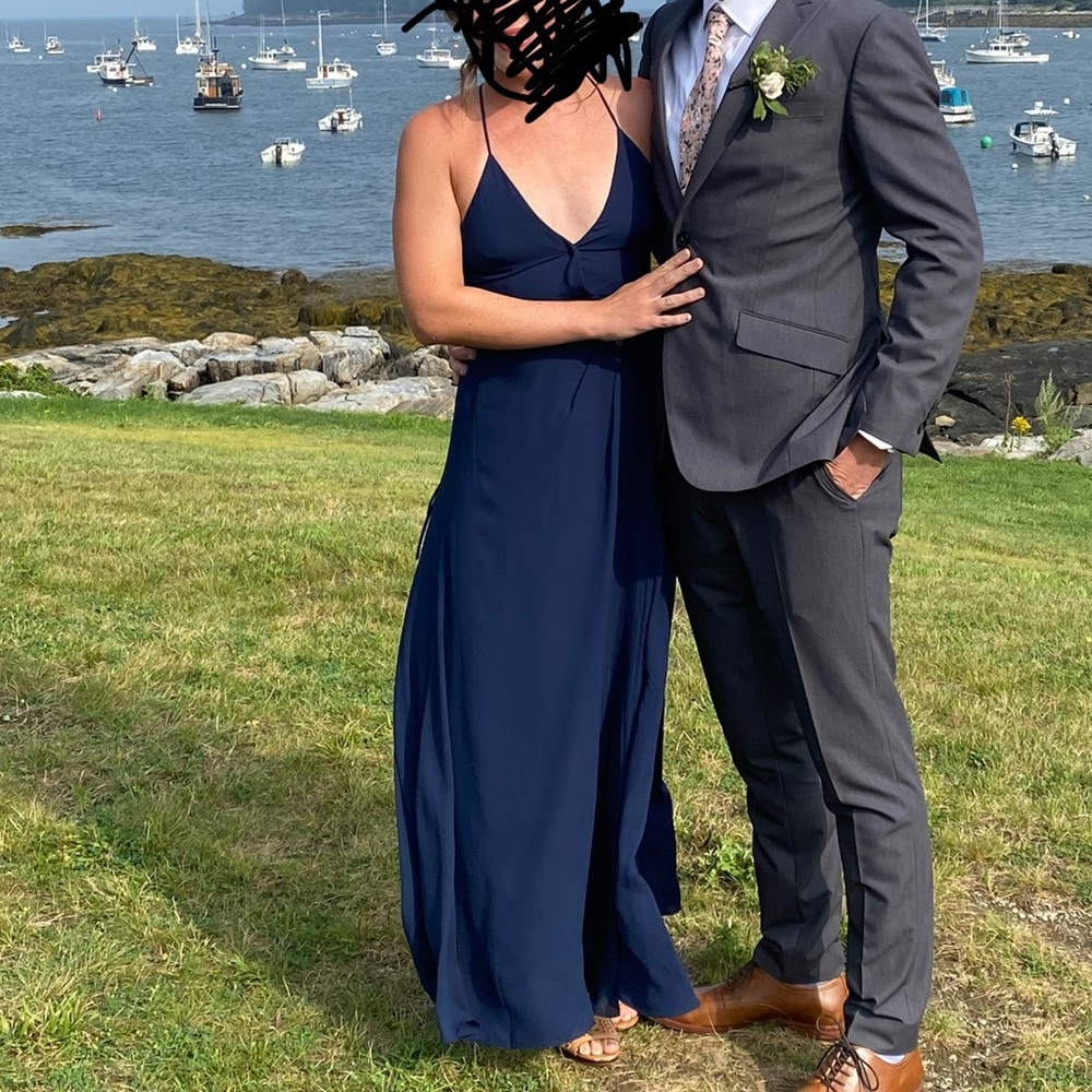 Navy Mirabella Fame and Partners dress
